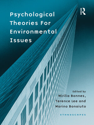 cover image of Psychological Theories for Environmental Issues